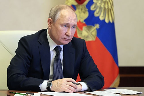 プーチン大統領によるウクライナ侵攻は地政学で説明できる(写真:SPUTNIK via ロイター)