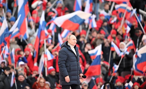 プーチン大統領が語る「経済制裁に対する核の報復」を世迷言と受け流すのは危険だ（ 写真：ロイター／アフロ）