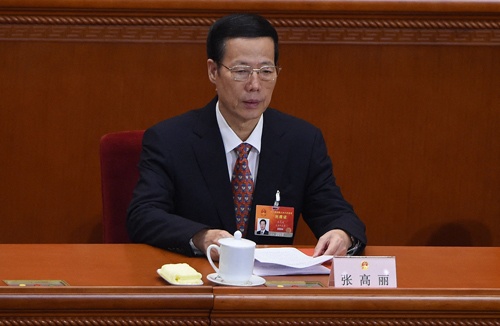 中国の有名テニス選手、彭帥氏(上)は元副首相の張高麗氏(下)から性的関係を強要されたとSNS上で公表した(写真:AFP/アフロ)