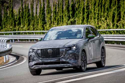 マツダ CX-60プロトタイプ(写真:マツダ)