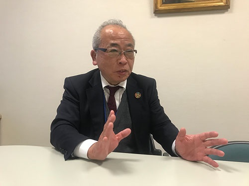 「三方よしに明日によしという概念を入れるべきだ」と語る滋賀経済同友会の藤野副代表幹事