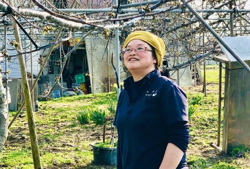 こめやかたの女将、坂井奈緒さん(44歳)