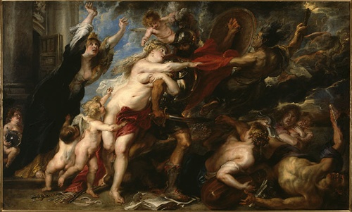 ピーテル・パウル・ルーベンス『戦争の惨禍』（1638）The Result of War　（写真：akg-images/アフロ）