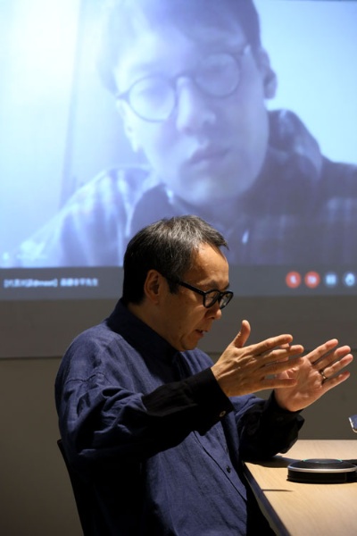 2人の対談は今回が初めて(写真=栗原克己)