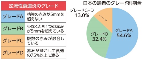 <center>右の円グラフの出典:J Gastroenterol. 2009;44(6):518-534.</center>