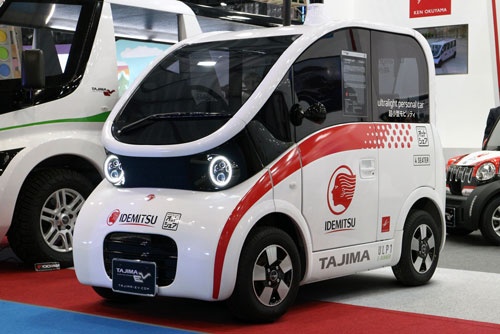 出光興産と共同開発する超小型EV