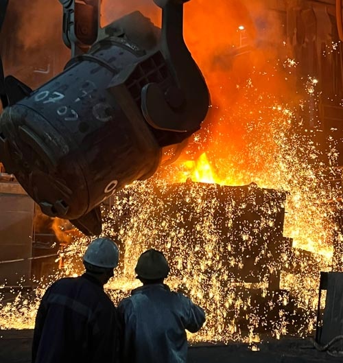 ハジラ製鉄所の主力は「直接還元炉」だが、今後高炉による生産を増やす