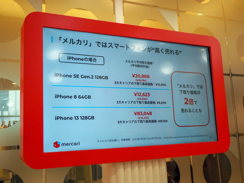 中古スマホの流通に力を入れるメルカリ、個人情報流出解消の一手：日経