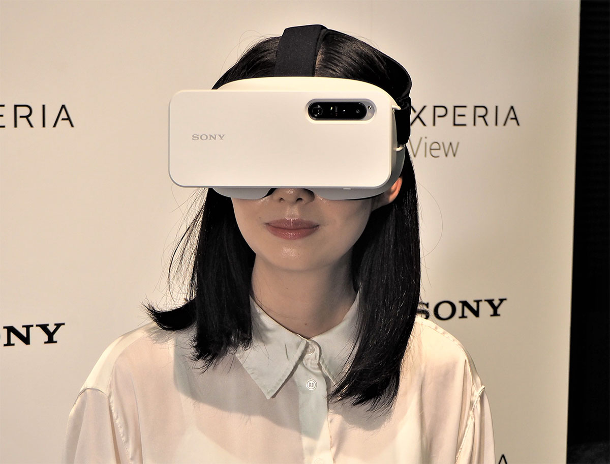 Xperia view sony VRゴーグル-