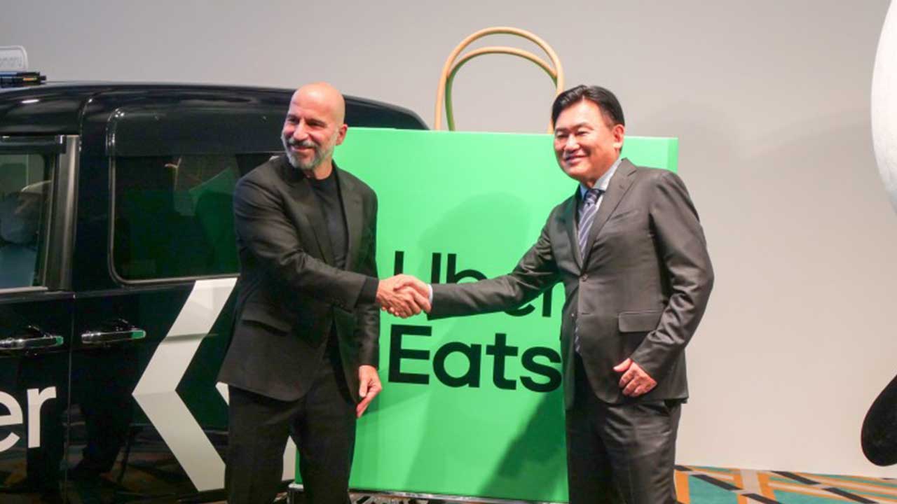 UberとUber Eatsが楽天ポイントを導入 背景にはAI用データ拡充も：日経