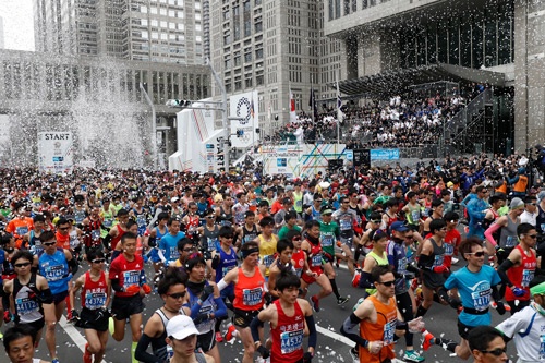 東京マラソンは市民ランナーの憧れの存在だ（写真は2018年大会、提供：東京マラソン財団）