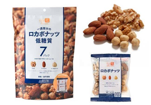 デルタインターナショナルはロカボナッツをはじめ、健康志向の商品を数多く抱える