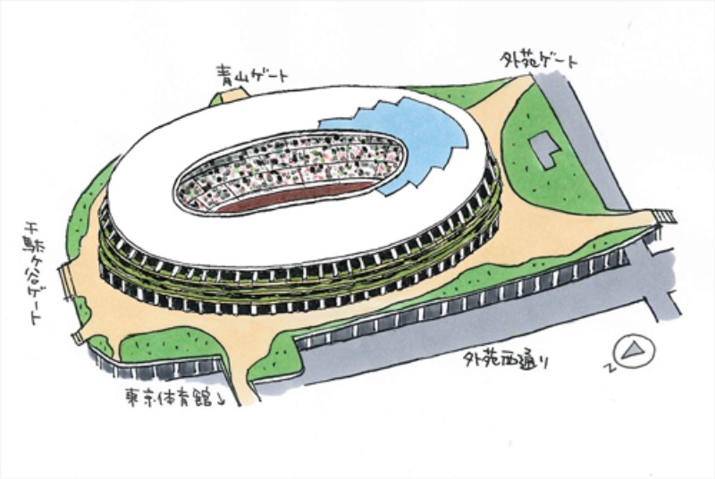 無観客でも満席に見える 未来予知 と話題の国立競技場を疑似体験 日経ビジネス電子版 無観客でも満席に見える 未来予知 と話題の国立競技場を疑似体験 日経ビジネス電子版