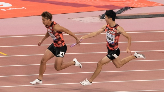 日本代表 リレー侍 のメダル獲得力を支える 予測と準備 日経ビジネス電子版 日本代表 リレー侍 のメダル獲得力を支える 予測と準備 日経ビジネス電子版