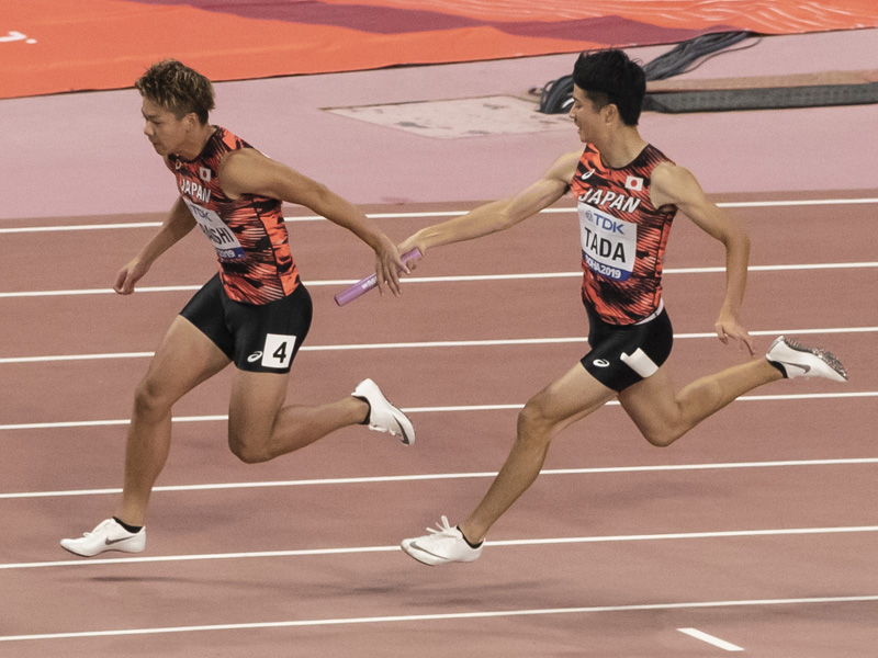 日本代表“リレー侍”のメダル獲得力を支える「予測と準備」