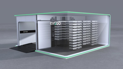 CATLは電池交換サービスの名称を、「Evolution」と「Go」を組み合わせて「EVOGO」と名付けた（写真：CATL）