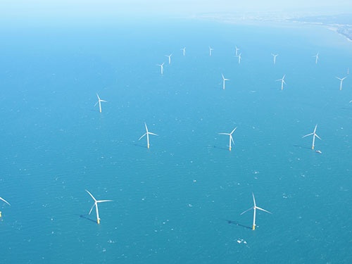 JERAが出資する台湾初の洋上風力事業「フォルモサ1」。2019年12月に稼働した