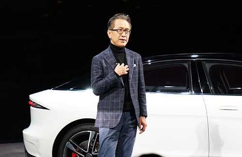 ソニーグループ・吉田憲一郎会長兼社長のメッセージはシンプルで力強いのが特徴