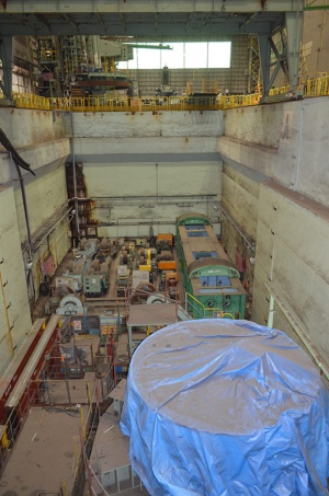 圧力容器の製造施設。9年前まで製造が止まることがなかった