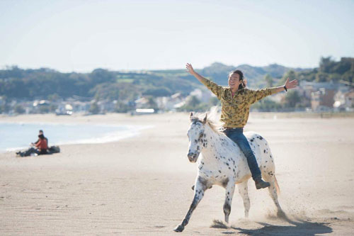 馬と海水浴 珍企画で三浦海岸の景色を変えた乗馬クラブ 日経ビジネス電子版