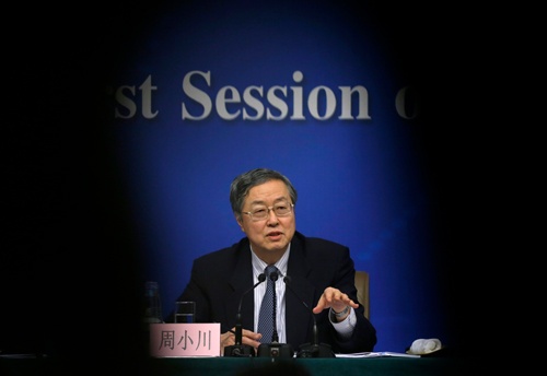 インフレに警戒感を示す中国の周小川・人民銀行前総裁(写真=ロイター/アフロ)