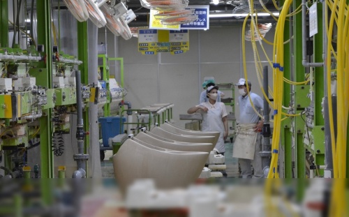 ネオレストNXを生産する北九州市のTOTO小倉第一工場