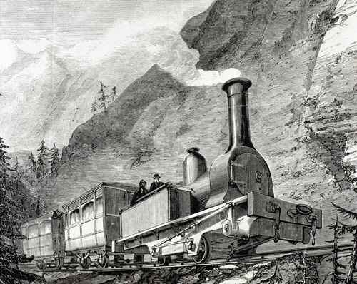 18世紀における蒸気機関の発明や、19世紀における鉄道の発明は、20世紀から21世紀における、コンピューターやインターネットに匹敵する大きな影響を経済・社会に及ぼした（画像：ユニフォトプレス）