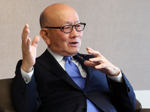 伊藤忠商事の岡藤正広会長CEO(写真:陶山勉)