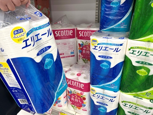 大王製紙はエリエールブランドの家庭用紙製品を今春から15%以上値上げした