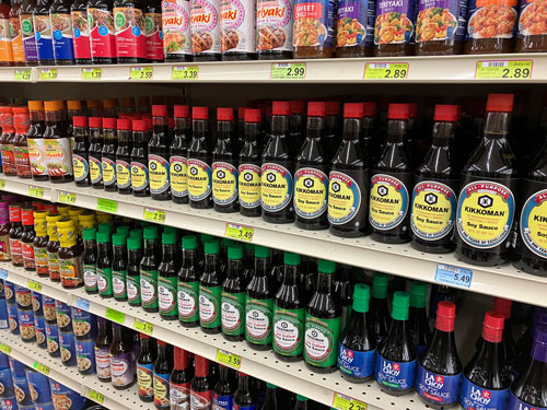 子規も好んだ「亀甲萬」現地生産50年で米国の店舗、食卓に浸透