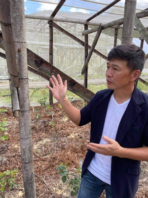 あがらとの土井新悟社長は土づくりをはじめ、ゼロから農業を始めた