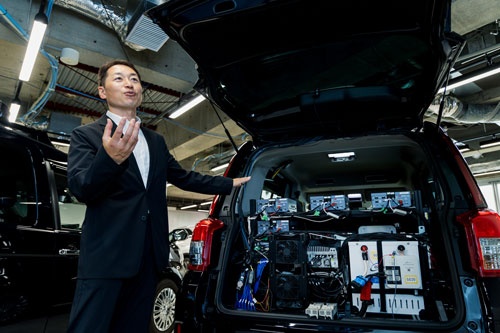 損保ジャパンで自動運転関連事業への注力に執念を燃やした新海正史(写真:吉成大輔)