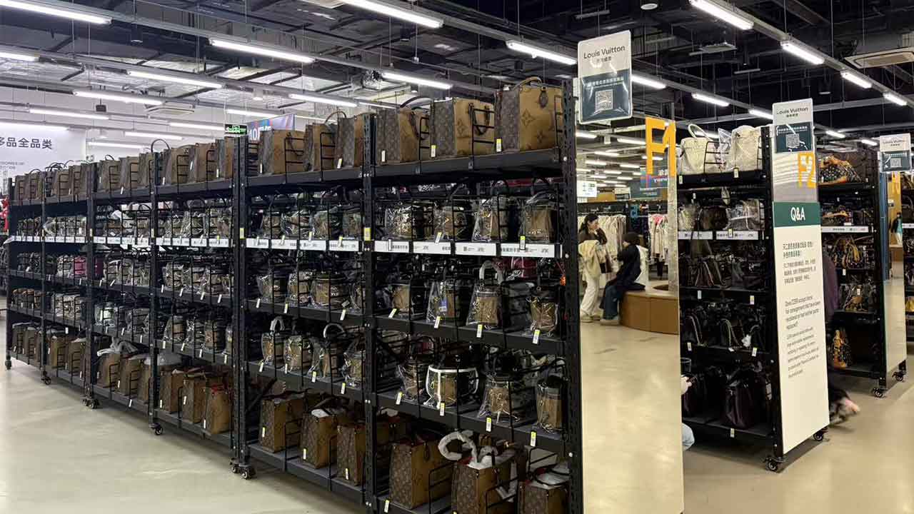 中国、中古品「爆買い」が映す景気低迷 半値ルイ・ヴィトンで年20 