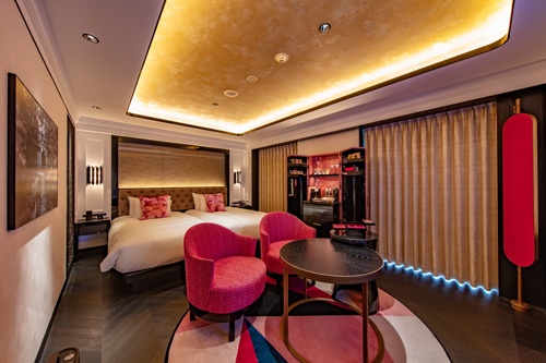 “姫”の気分に浸れるフォションホテル京都の客室（写真：今紀之）