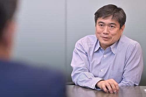 デジタルガレージの伊藤穣一取締役(写真:菊池 一郎)