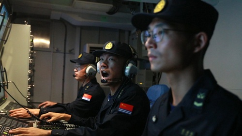 8月、中国が台湾周辺で実施した軍事演習には中国人民解放軍東部戦区の海軍も参加した（写真：新華社／アフロ）
