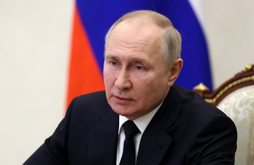 ウクライナでの苦戦が伝えられるロシアのプーチン大統領の精神状態を国際社会は注視する必要がある(写真:AFP/アフロ)