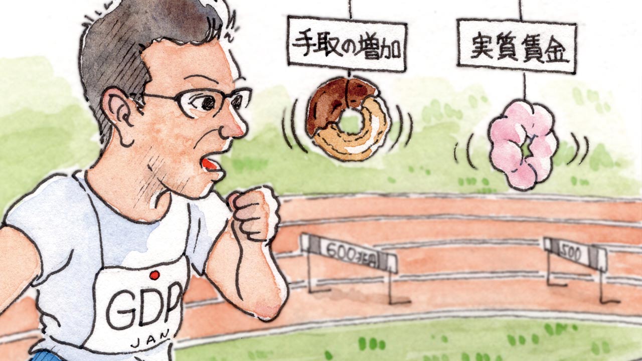 日本のGDP、2029年には700兆円台に 実質賃金上昇へ減税が重要 ：日経ビジネス電子版