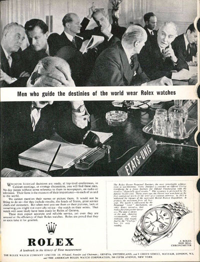 ロレックス、広告ビジネスの変貌を捉え「ステータスシンボル」に