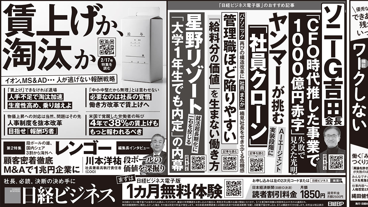 日経ビジネス 総集版 DVD 35周年記念