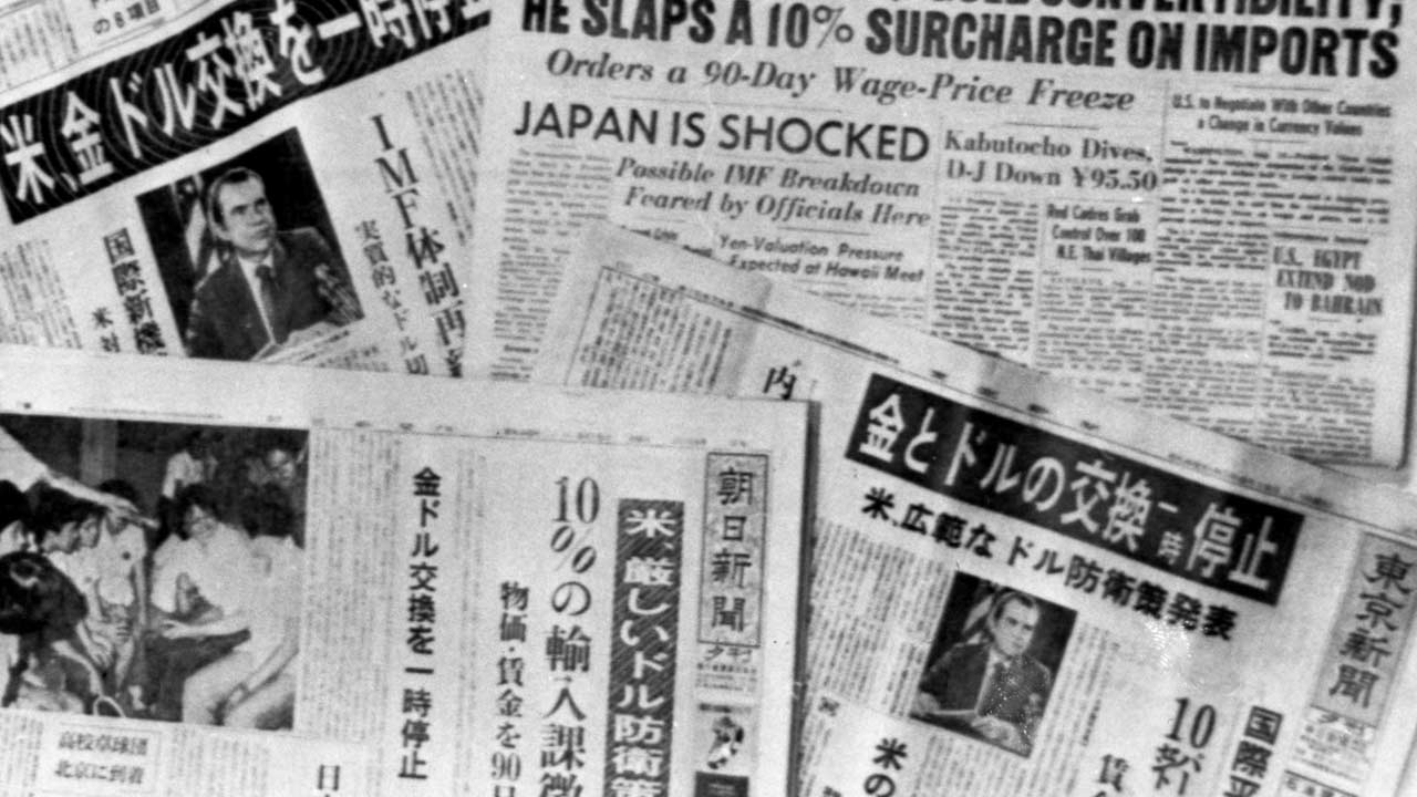 インフレーションとドル危機 金とドルの交換停止とは 変動相場制の契機 - 日本経済新聞