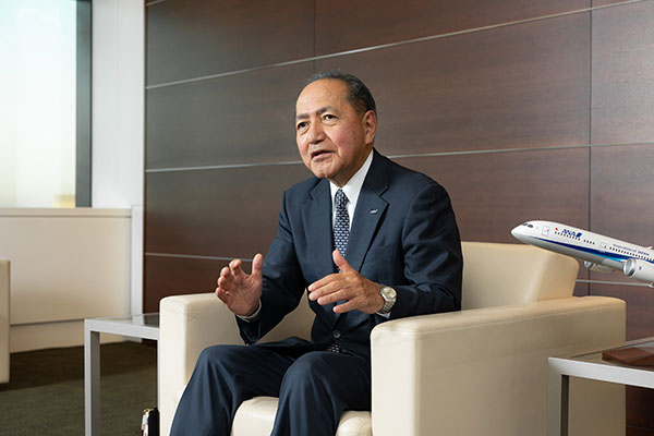 ANAHD・芝田社長「訪日客6000万人受け入れ、DX不可欠」 ：日経ビジネス