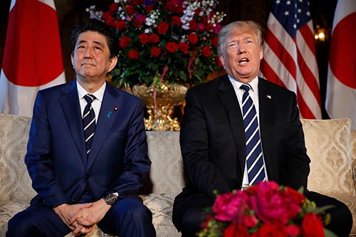 安倍首相は北朝鮮問題で、トランプ大統領から“満額回答”を導き出した(写真:AP/アフロ)