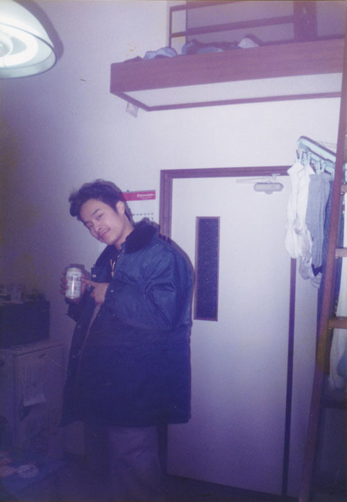 留学前、10代後半の道脇氏。この頃から午後の紅茶が好きで、ひたすら飲んでいたという。
