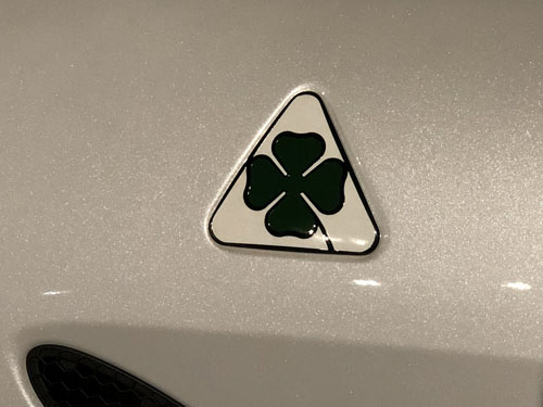 Quadrifoglio Emblem for Alfa Romeo #47B-1 NEW nuntiusbrokers.com