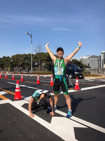 商社と歯医者……ではなく勝者と敗者。やられました。完敗です。河口まなぶ選手は遂にサブ3.5Hを果たしました。お見事。