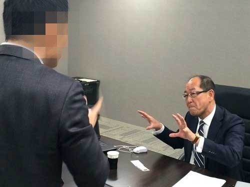 PCを使った田中さんの説明に思わず身を乗り出す。