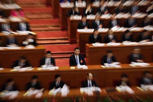 「鄧小平越え」を目論む習近平は、その“実績”として“統一”に動く(写真:AP/アフロ)