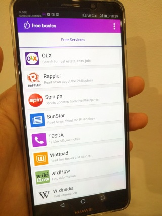 internet.orgが手がける接続アプリ「Free Basics」