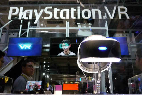 東京ゲームショウで披露された「PlayStation VR」